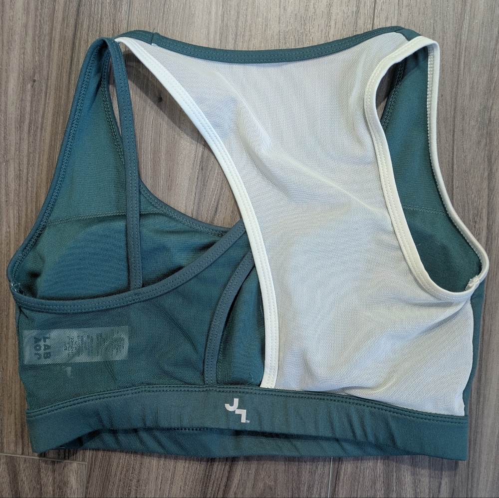 JoyLab Deep Teal Racerback Sports Bra - Picture 2 of 3